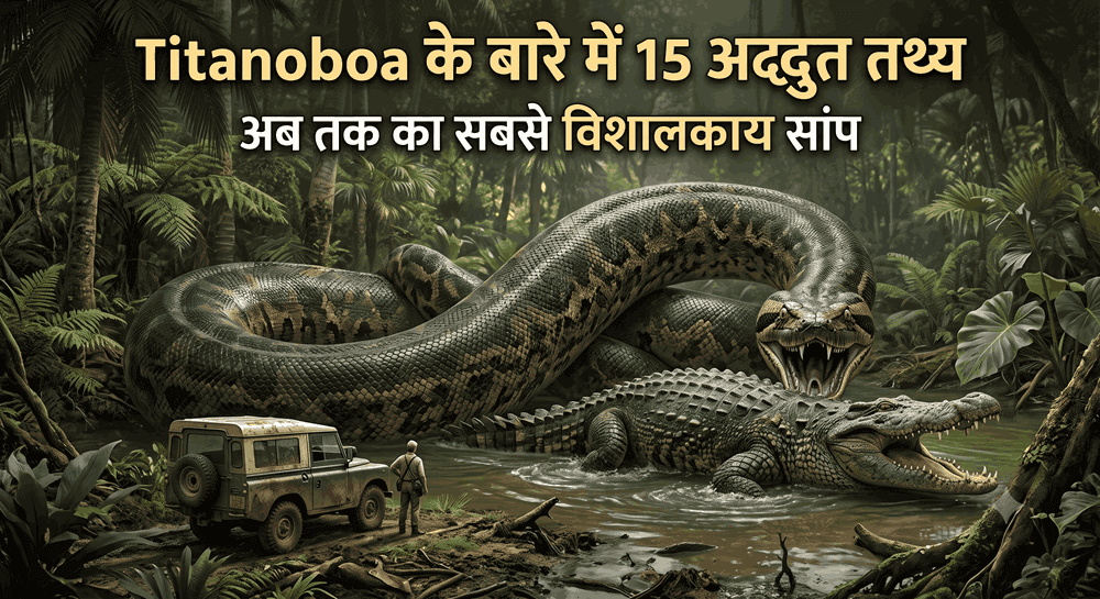 15 Amazing Facts about Titanoboa Snake in Hindi | अब तक का सबसे विशालकाय सांप