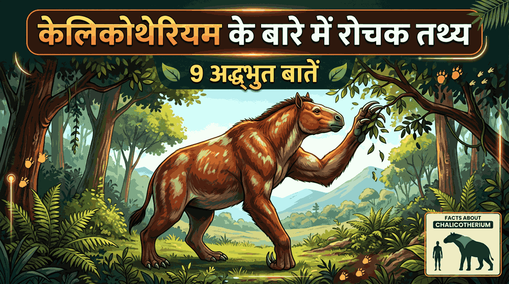 Facts about Chalicotherium in Hindi | केलिकोथेरियम के बारे में रोचक तथ्य