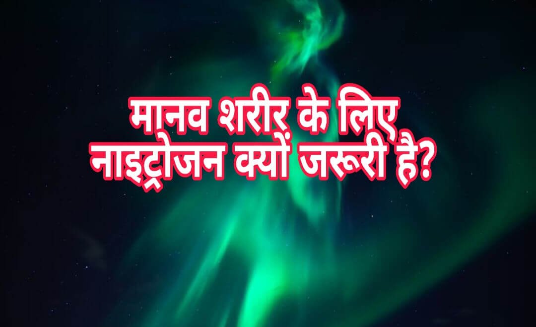 क्या आपको पता है मानव शरीर के लिए ओक्सिजन की तरह नाइट्रोजन भी है जरुरी ? क्या आपको पता है मानव शरीर के लिए ओक्सिजन की तरह नाइट्रोजन भी है जरुरी ?
